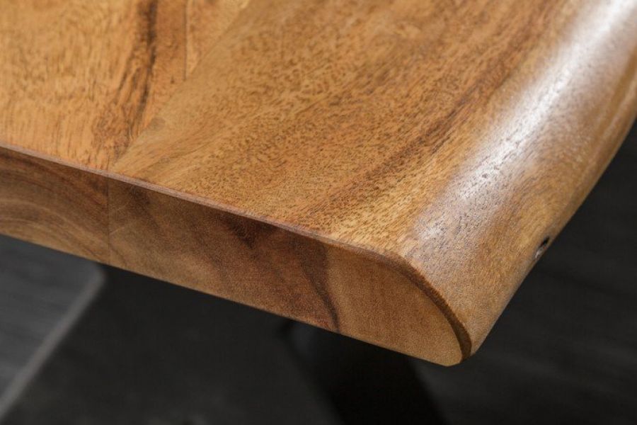 Ławka Mammut X 200cm drewno akacjowe 35mm honey - Invicta Interior