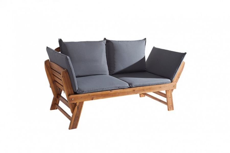 Sofa ogrodowa Modular drewno akacjowe natur - Invicta Interior