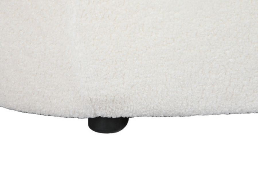 Ławka puf Moelle boucle cream - Item International