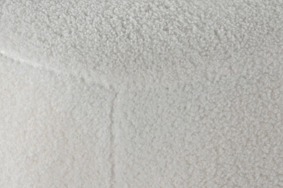 Ławka puf Moelle boucle cream - Item International