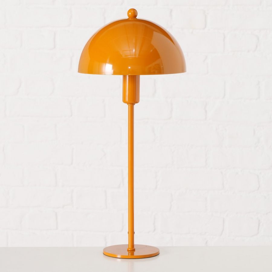 Lampa stołowa Retro Mushroom pomarańczowa - Boltze