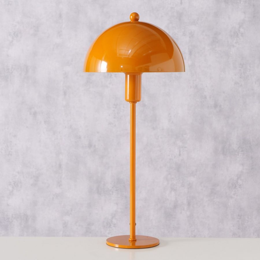 Lampa stołowa Retro Mushroom pomarańczowa - Boltze