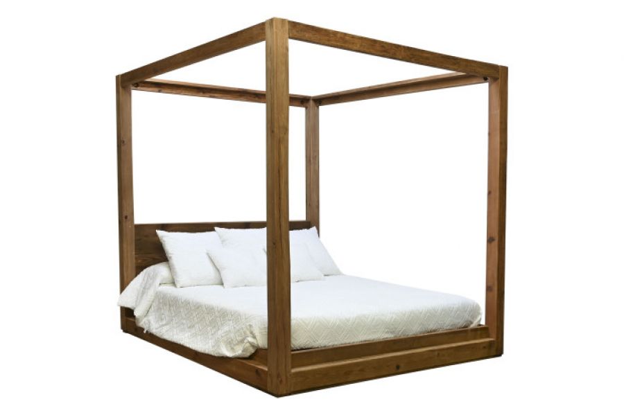 Łóżko drewniane Rustica Pine - Item International