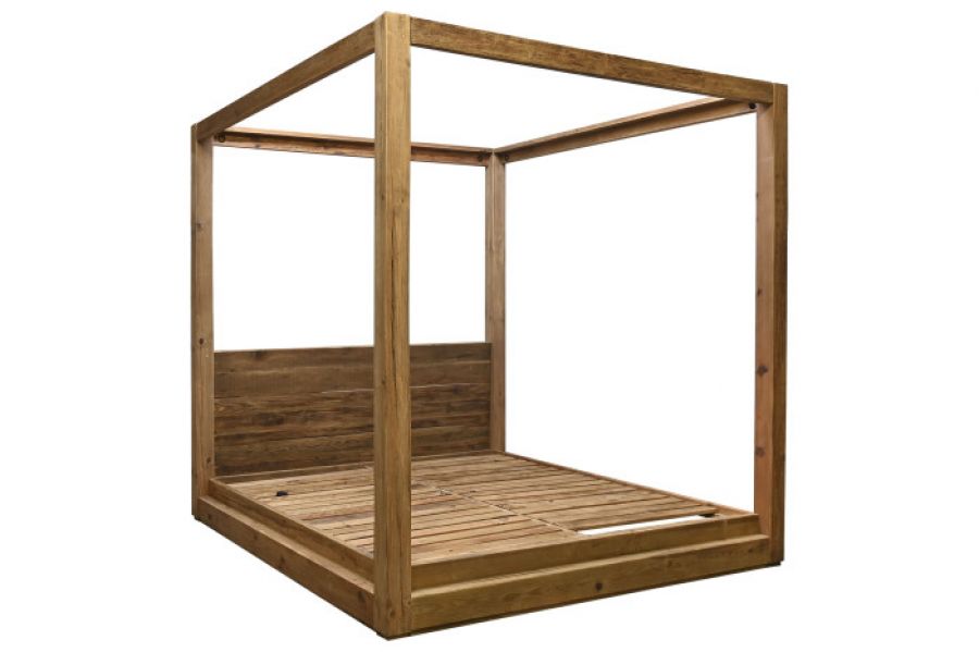 Łóżko drewniane Rustica Pine - Item International