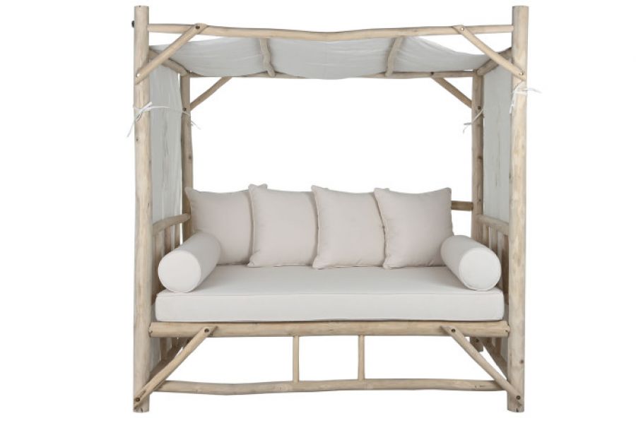 Łóżko ogrodowe Chill Out z drewna tekowego 180 cm - Item International