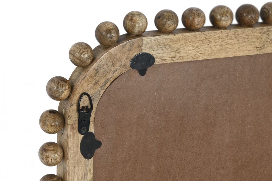 Lustro drewniane Bubble 60x90 cm - Item International