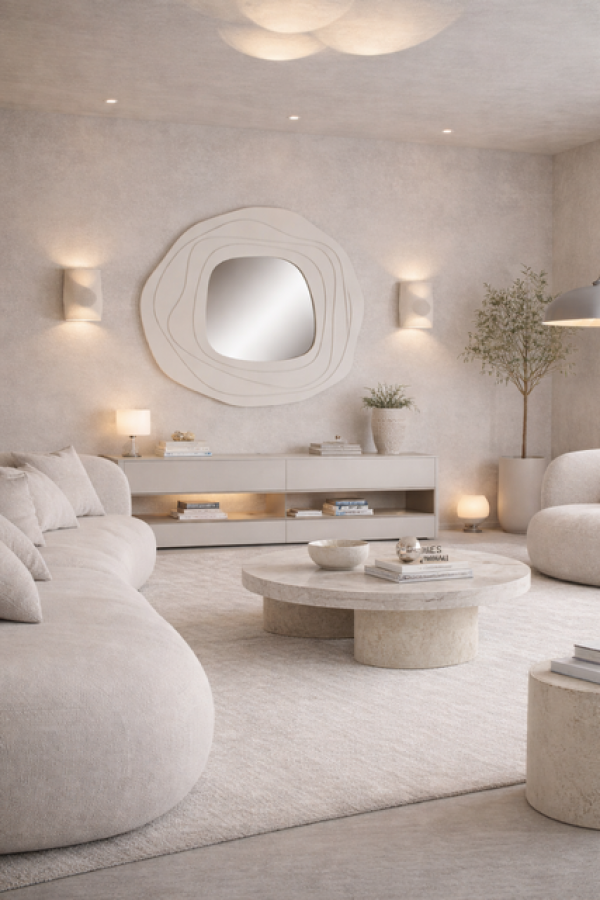 Lustro Futuro białe - Item International