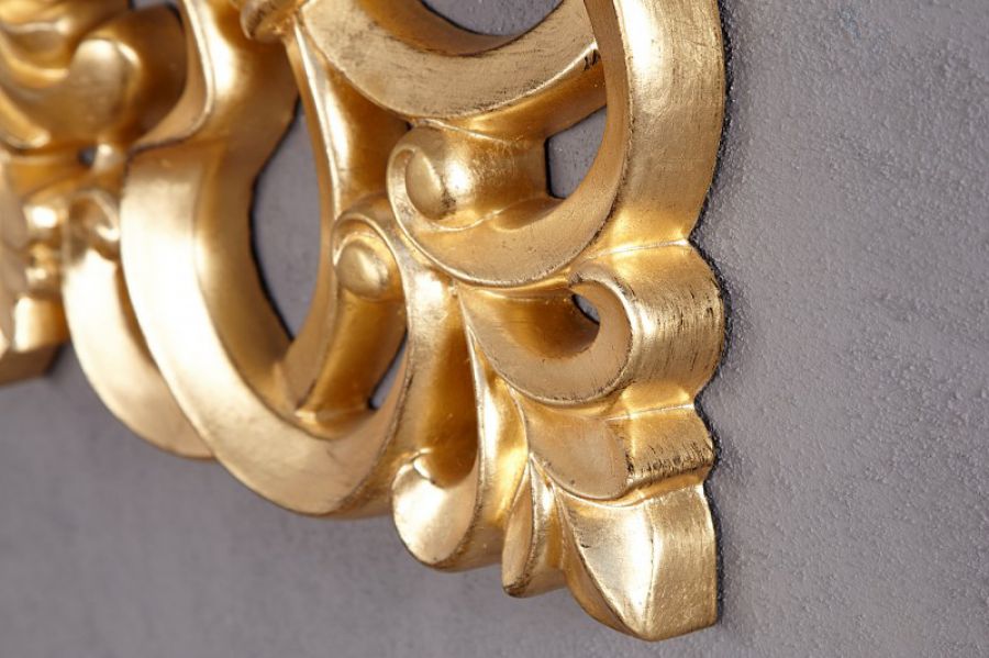 Lustro Italian Baroque Venice złote big - Invicta Interior