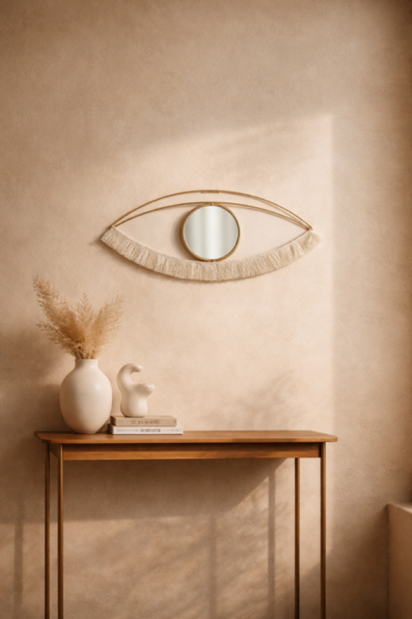 Lustro Oko złote - Inart