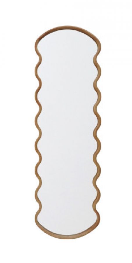 Lustro stojące drewniane Wave 163 cm