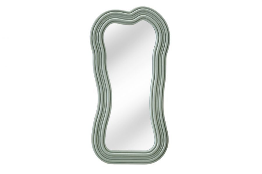 Lustro Wave Alice zielone - Invicta Interior