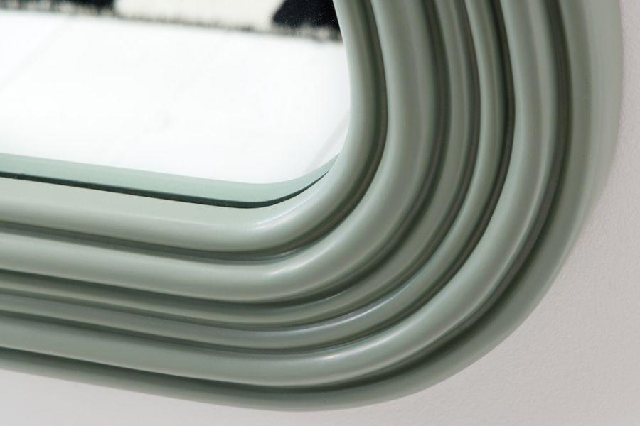 Lustro Wave Alice zielone - Invicta Interior