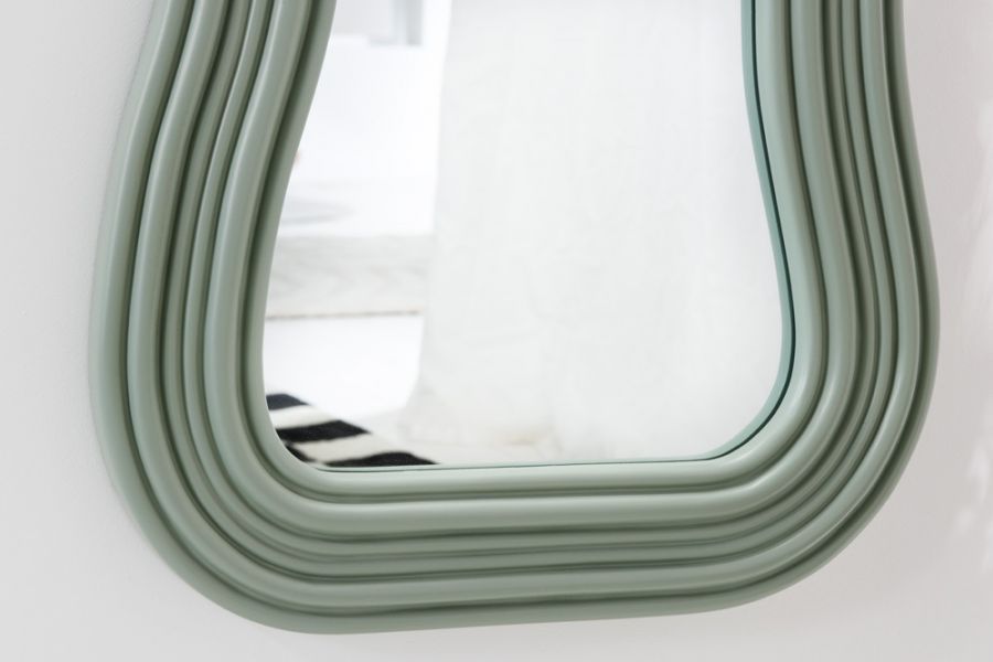 Lustro Wave Alice zielone - Invicta Interior