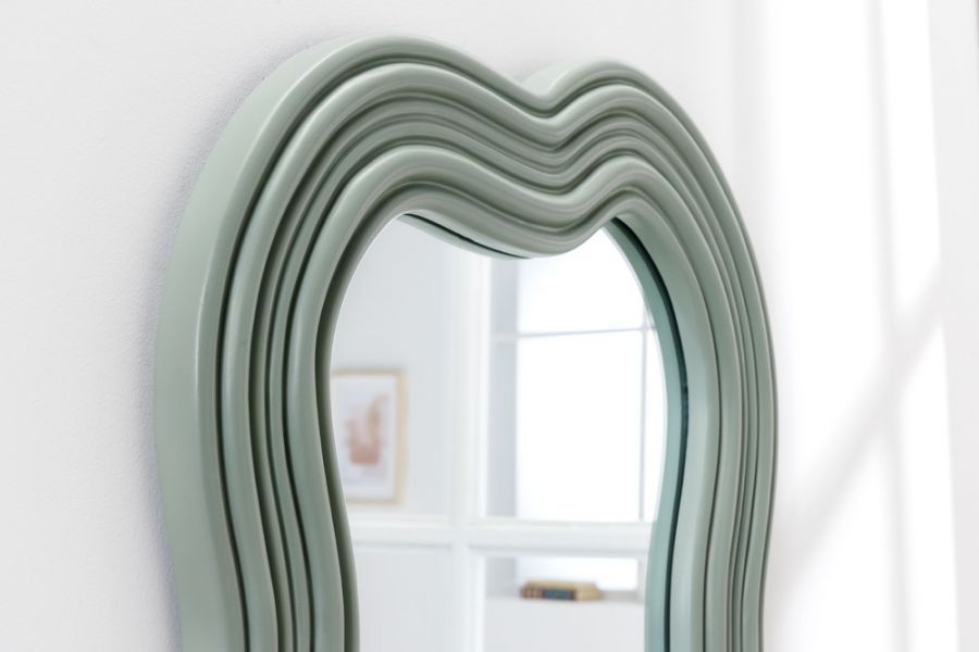 Lustro Wave Alice zielone - Invicta Interior