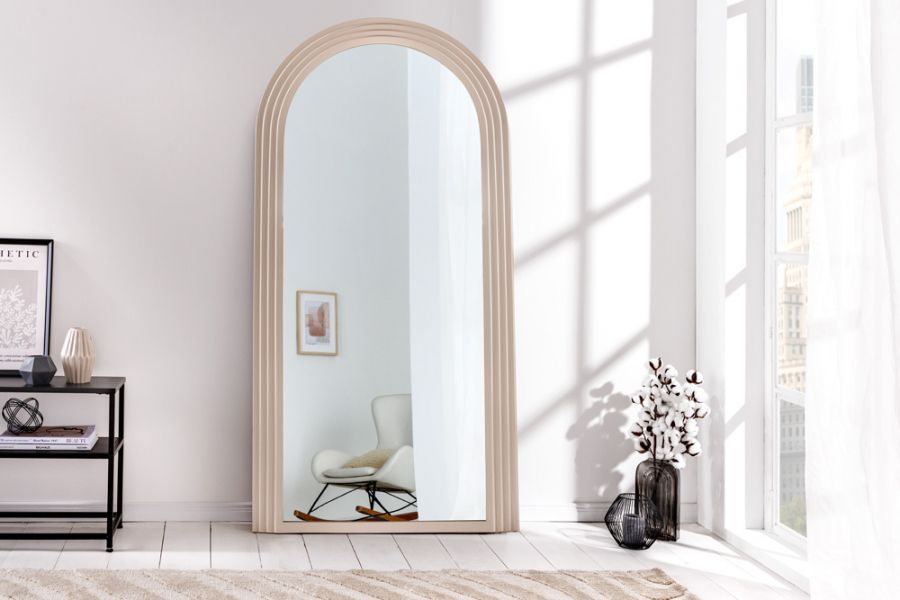 Lustro Wave Art Deco greige - Invicta Interior