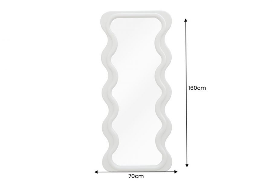 Lustro Wave Fala greige - Invicta Interior