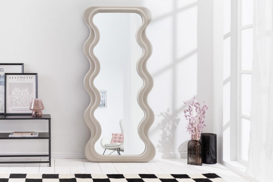 Lustro Wave Fala greige - Invicta Interior