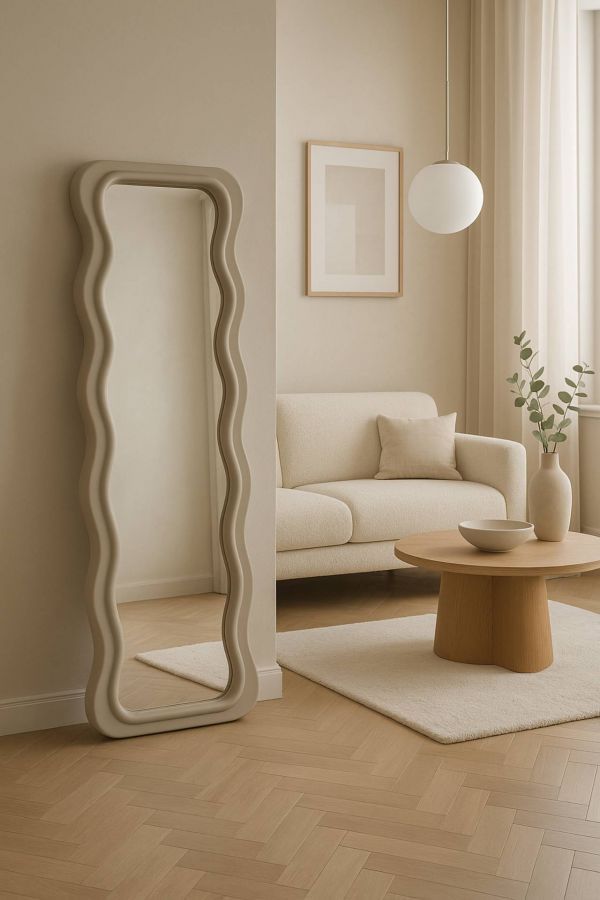 Lustro Wave Fala greige - Invicta Interior