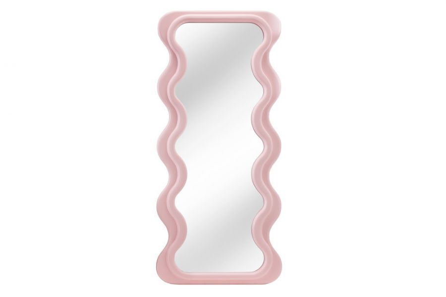 Lustro Wave Fala różowe  - Invicta Interior