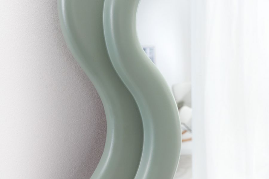Lustro Wave Fala zielone - Invicta Interior