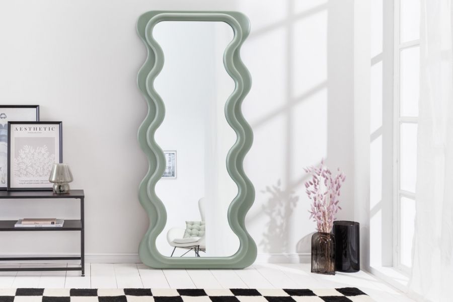 Lustro Wave Fala zielone - Invicta Interior