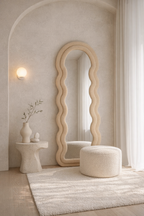 Lustro Waves boucle pastel - Item International