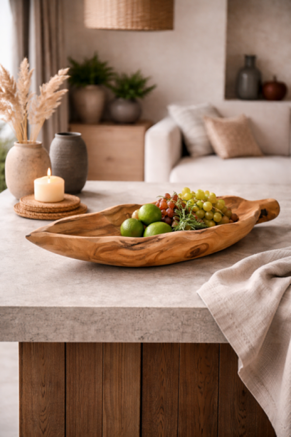 Misa drewniana Leaf - Koopman