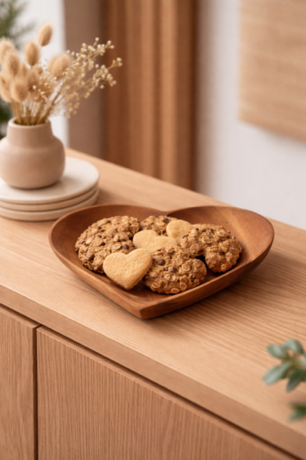 Misa drewniana serce - Boltze