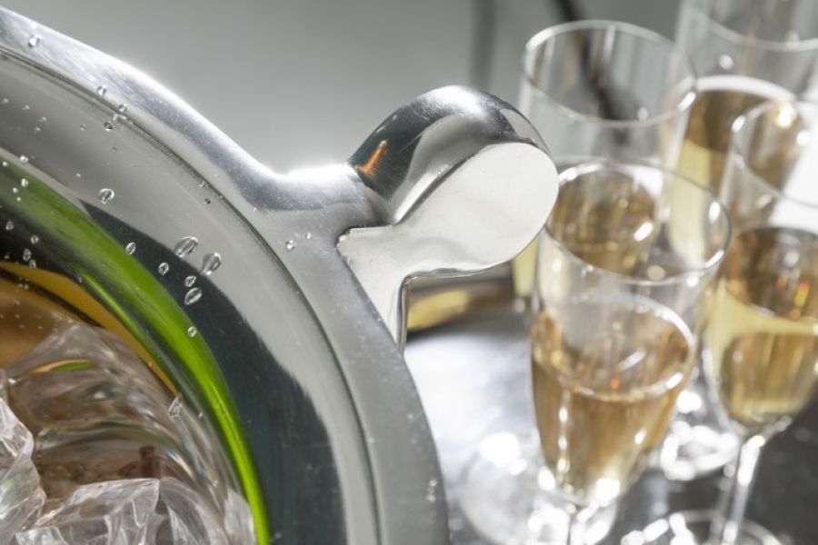 Misa Wine Cooler Champagne alu srebrna  - Invicta Interior