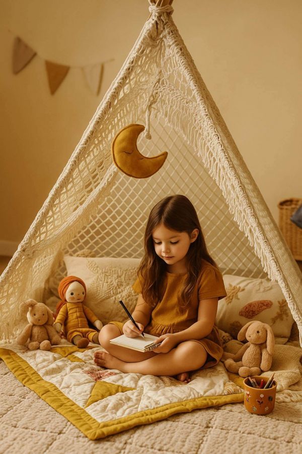 Namiot dla dziec Tipi Makrama boho - Item International