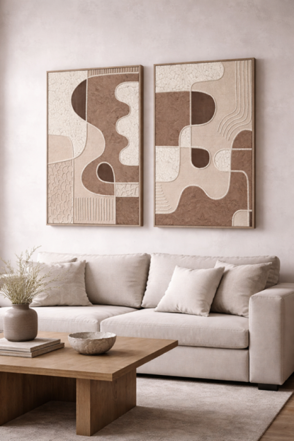 Obraz 3D Abstrakcja Organic 123 cm