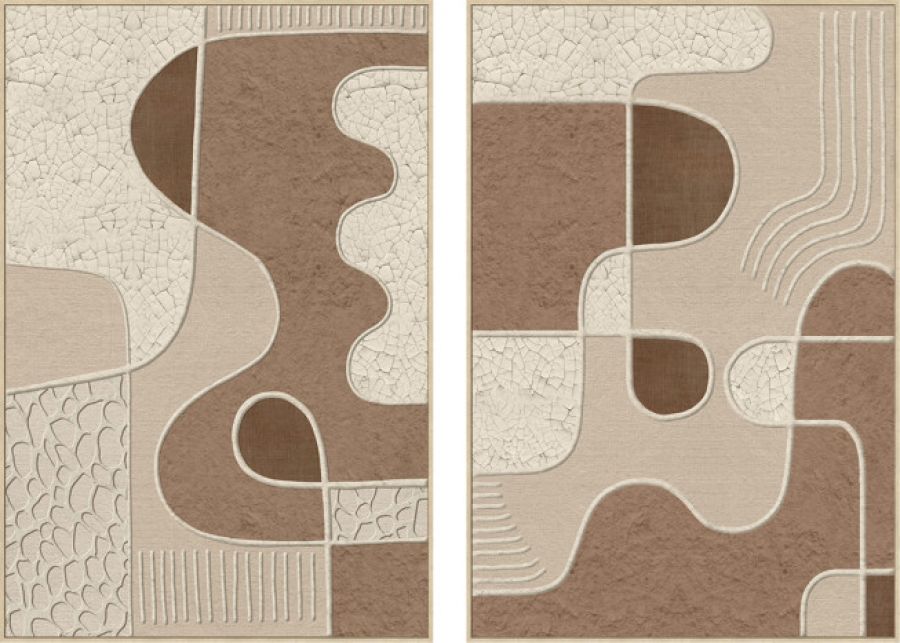 Obraz 3D Abstrakcja Organic 123 cm