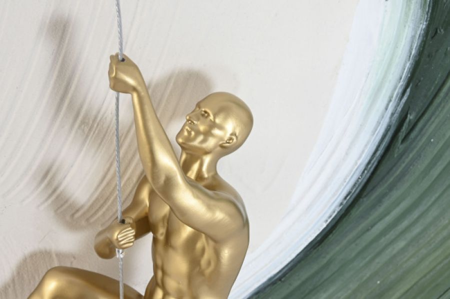 Obraz 3D Atleta zielony 80 x 120 cm