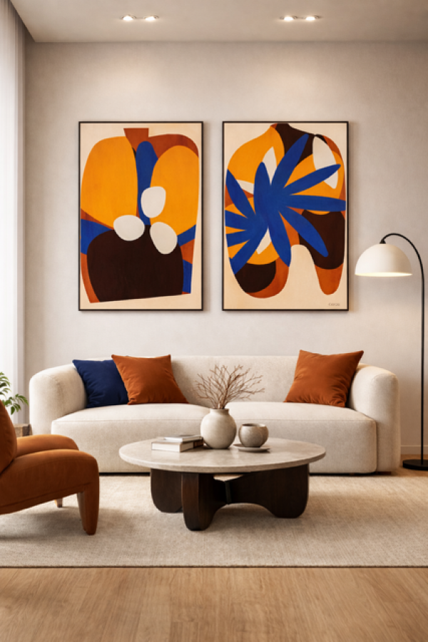 Obraz Abstract Leaf 80x120 cm