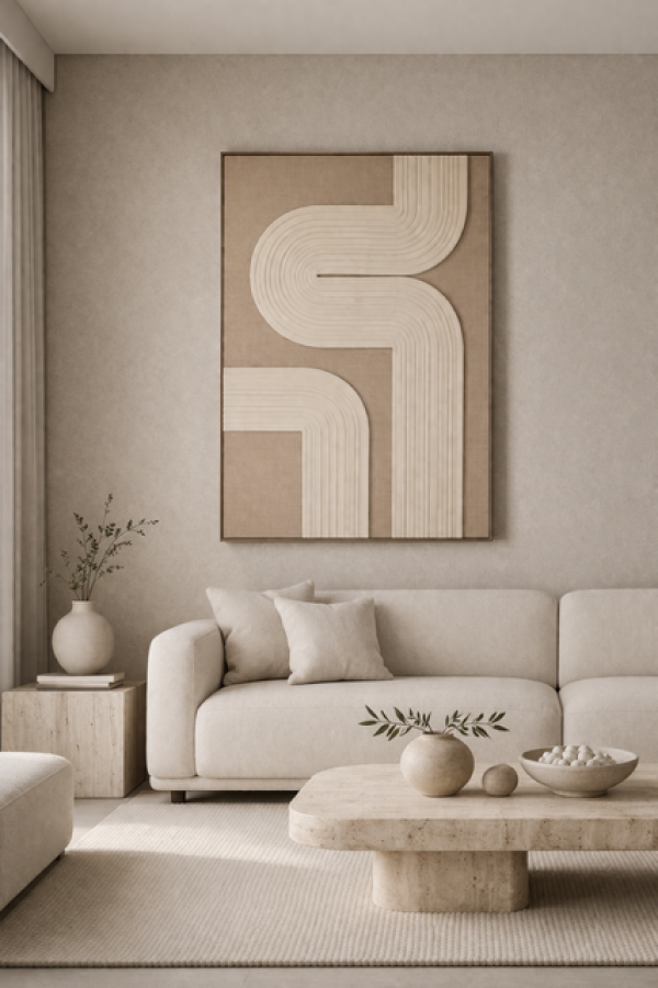 Obraz Aesthetic I jutowy 103x143 cm - Item International