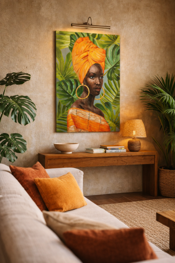 Obraz African Lady 70x100 cm - Kare Design