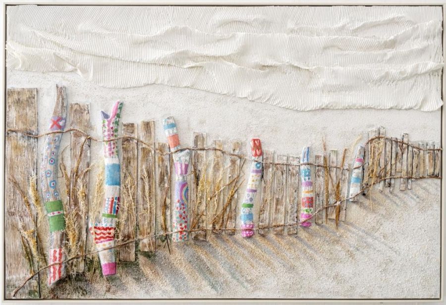 Obraz Beach malowany ręcznie 150x100 cm