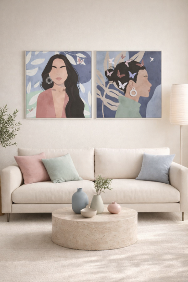 Obraz Butterfly Girl