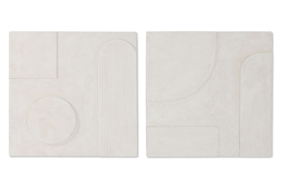 Obraz Cement biały 80x80 cm - Item International