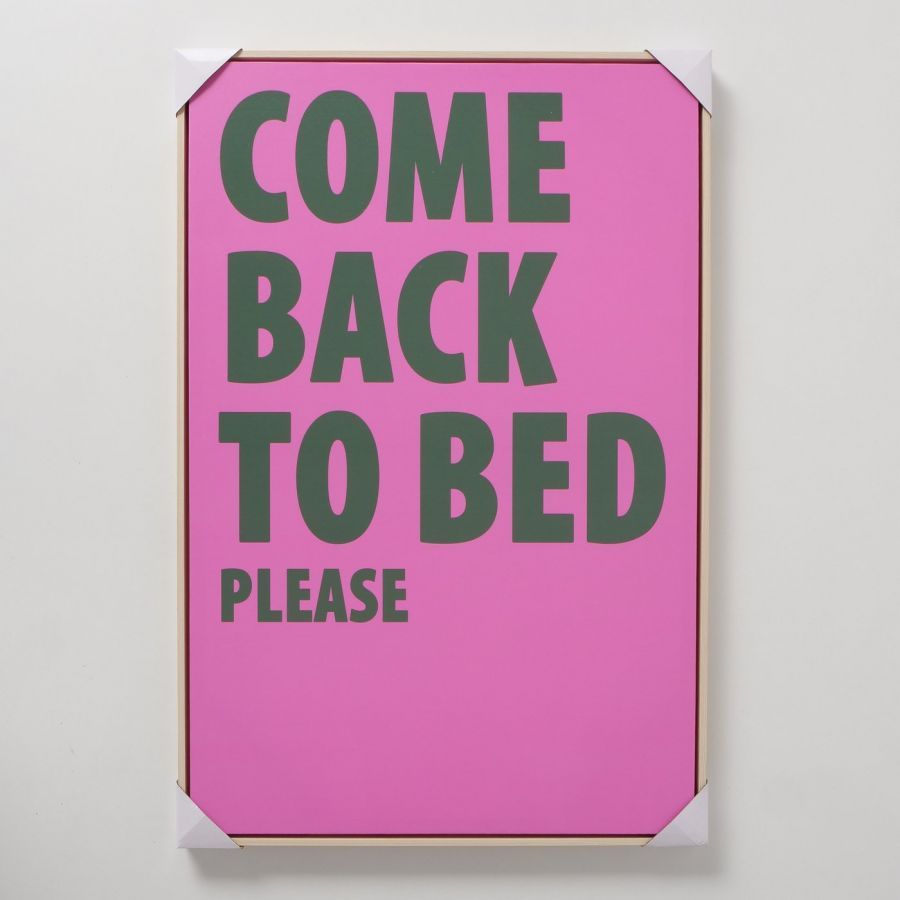Obraz Come back to Bed 60x90 cm - Boltze