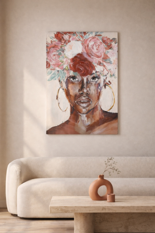Obraz Female Flowers Boho 70x100 cm - Inart