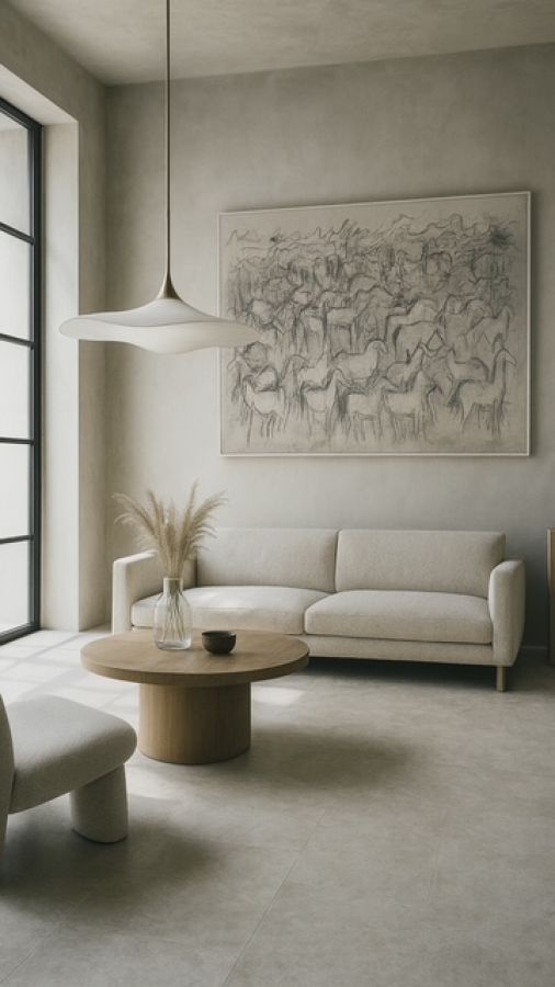 Obraz jutowy Horses 140x100 cm