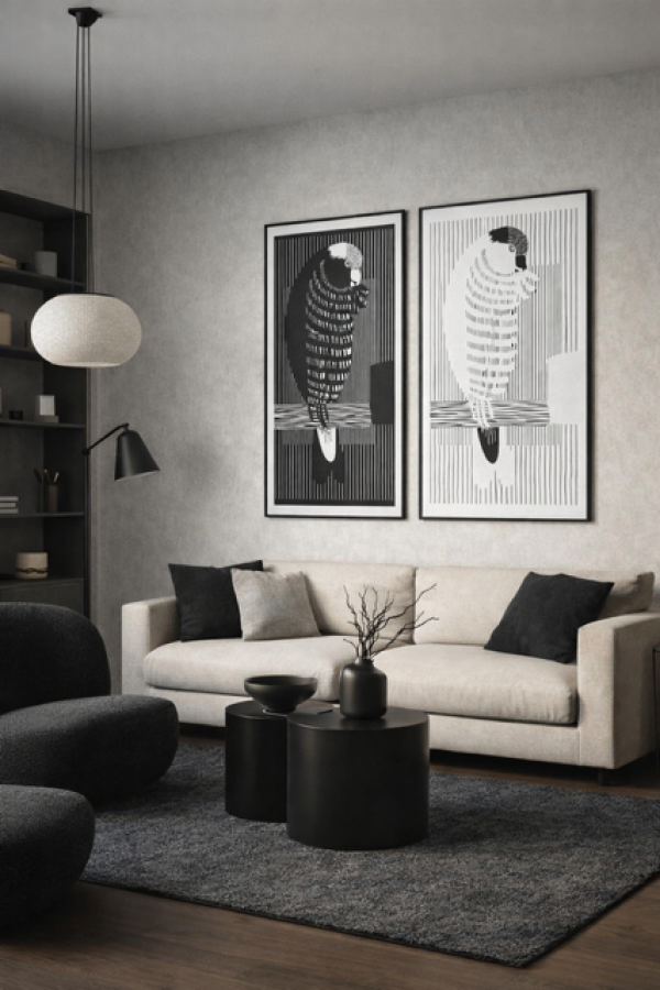 Obraz Kakadu modern 83x123 cm - Item International