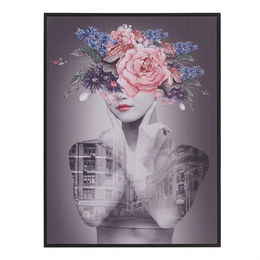 Obraz Kobieta Floral - Inart