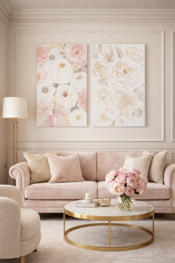 Obraz Kwiaty modern 80x120 cm - Item International