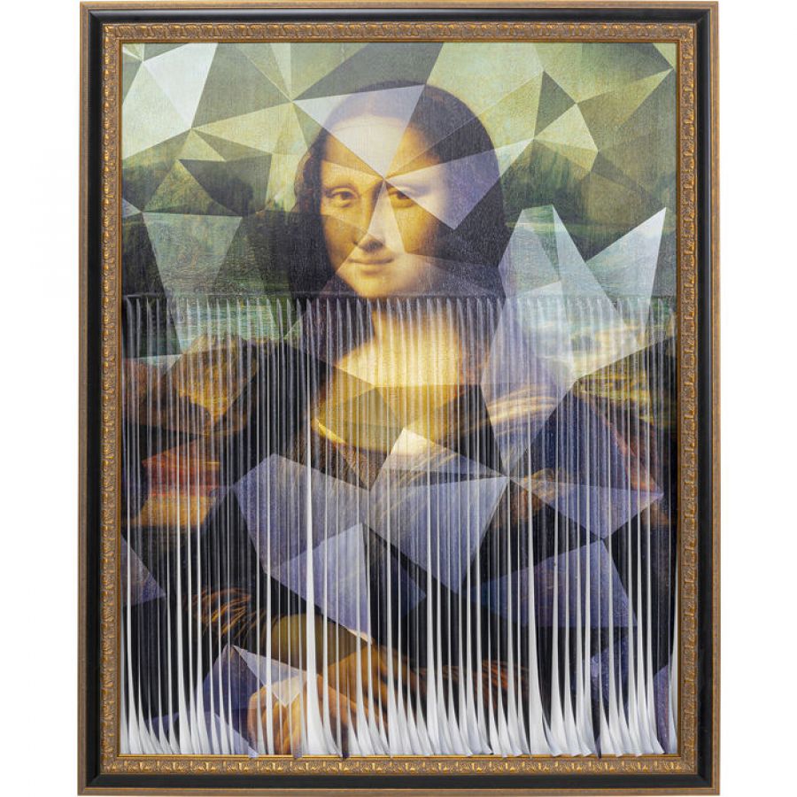 Obraz Mademoiselle Lisa 163x130 - Kare Design