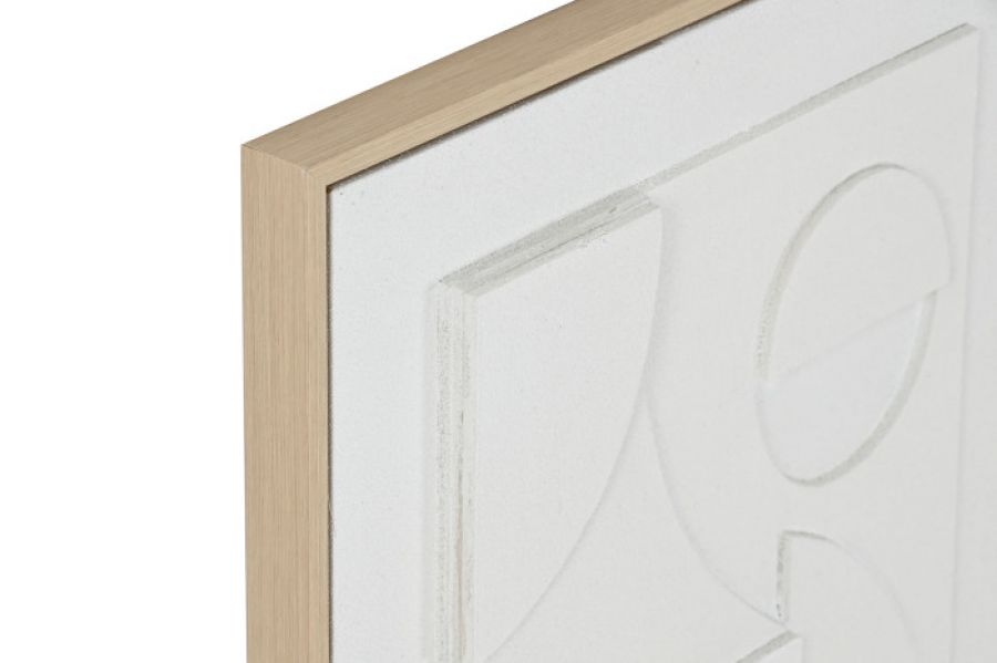 Zestaw obrazów Wabi Sabi białe 3 szt - Item International