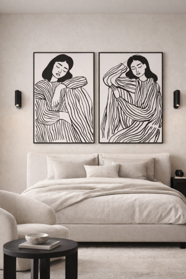 Obraz She modern 83x123 cm 