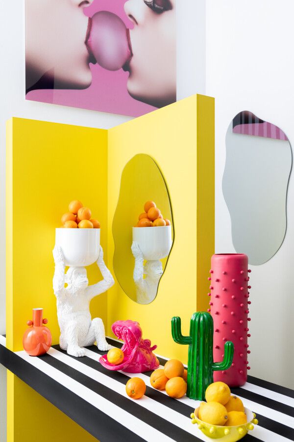 Obraz szklany Bubble Kiss pink