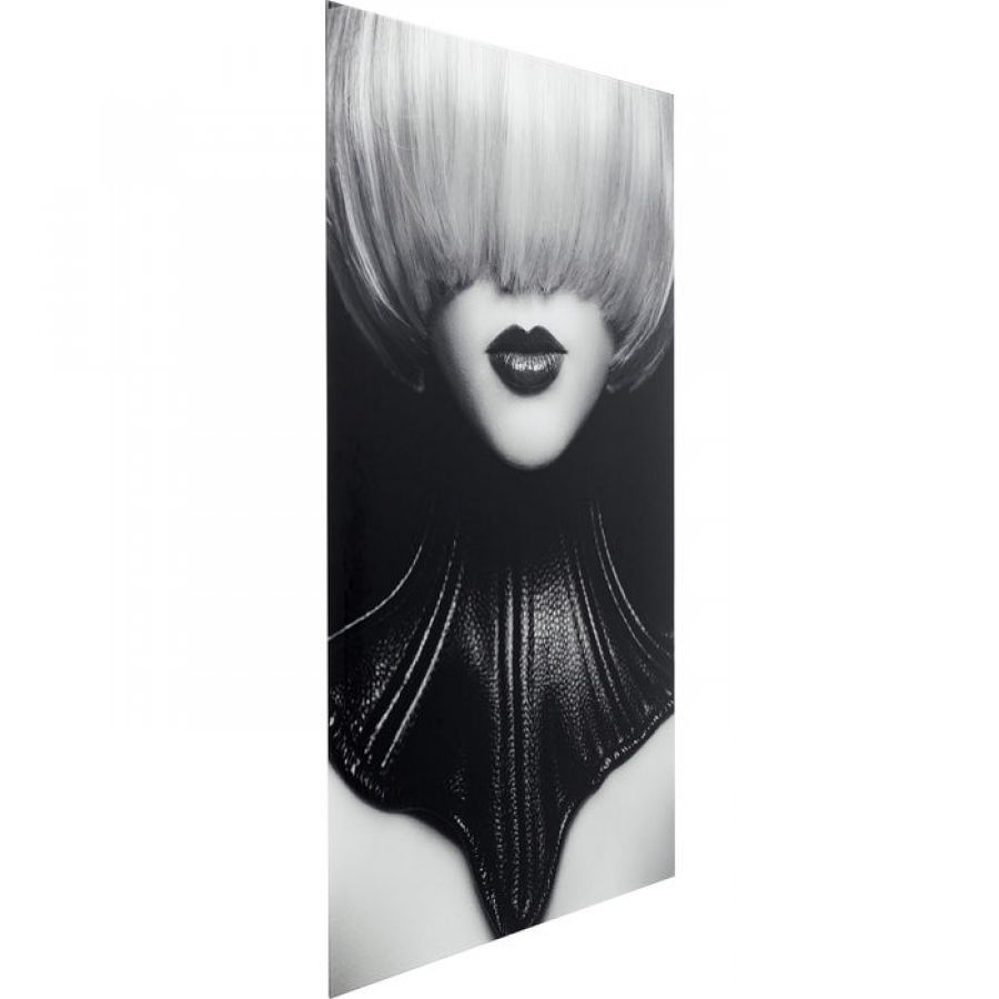 Obraz szklany Vogue Face 80x120 - Kare Design